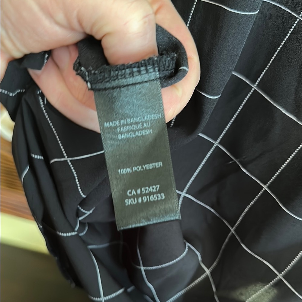Lily Morgan Grid Pattern Tank Top - Picture 7 of 9